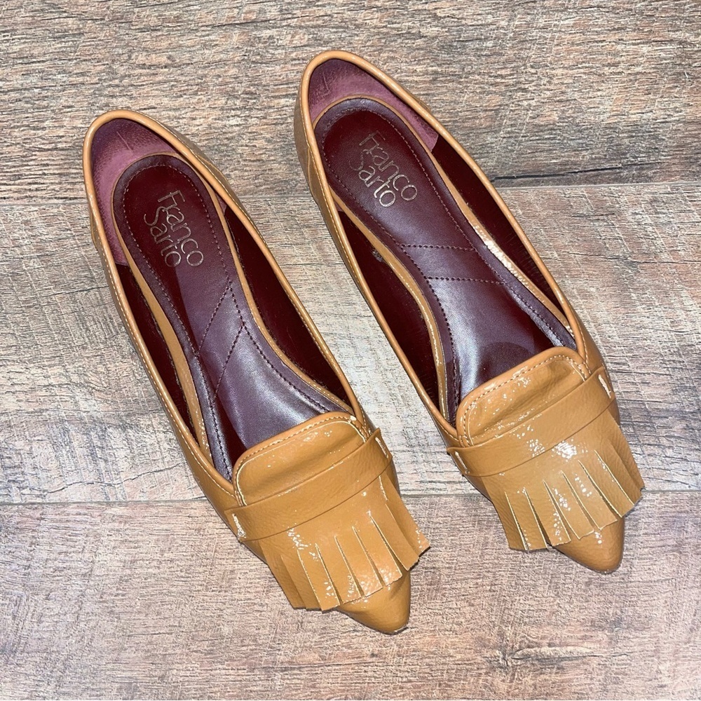 Franco Sarto Loafer Pointed Toe Flats